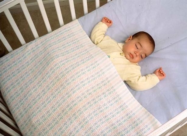 Hvordan forhindre krybbedød (SIDS). Alltid sette barnet ned for å sove på ryggen.